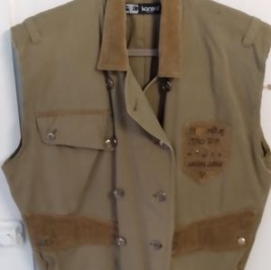 Vintage Kansai Japan Military Jacket/Vest